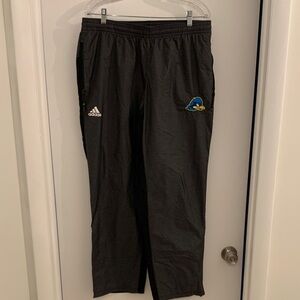 University of Delaware Blue Hens Black Joggers with Logo